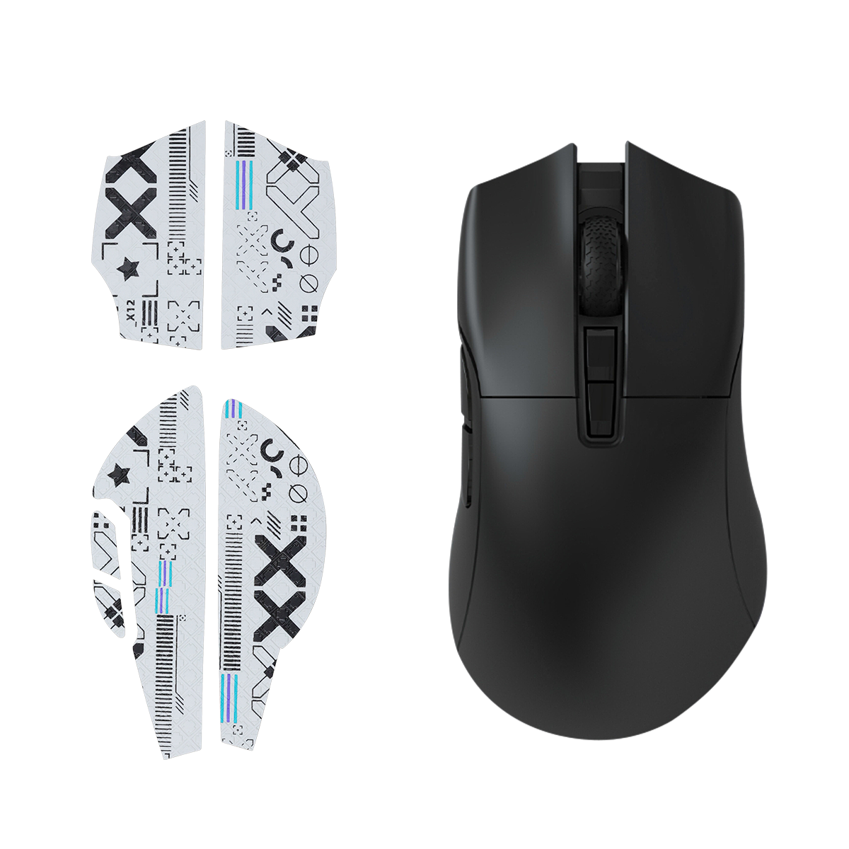 Darmoshark N3 Wireless Mouse - Black / White Darmoshark N3 Wireless Mouse - Black / White
