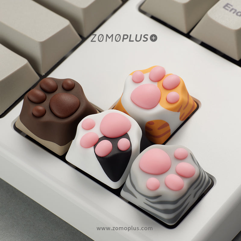 Kitty Paw Keycap Series-Chosfox