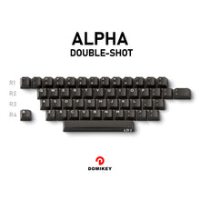 Domikey Obsidian WOB Cherry Keycaps-Chosfox