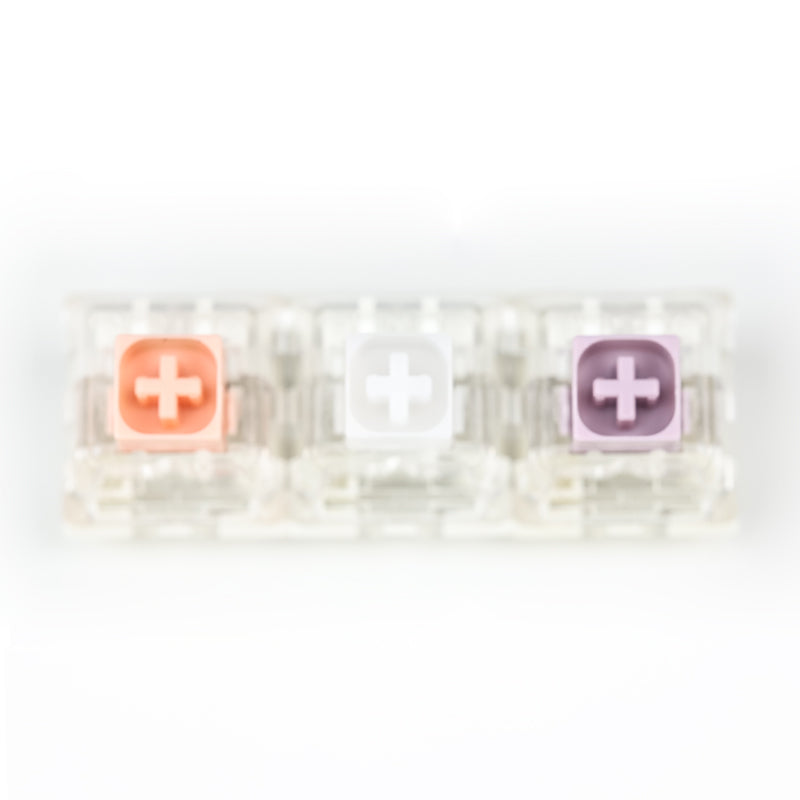 Kailh Hako Clear/True/Violet Switches – Chosfox