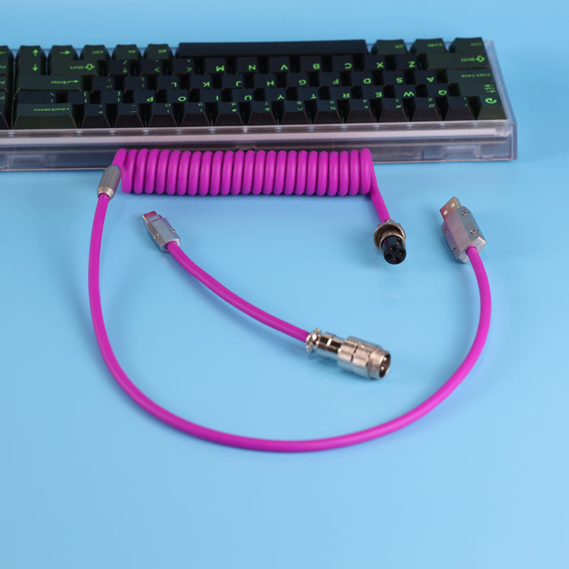 Chosfox Coiled Keyboard Cable-Chosfox