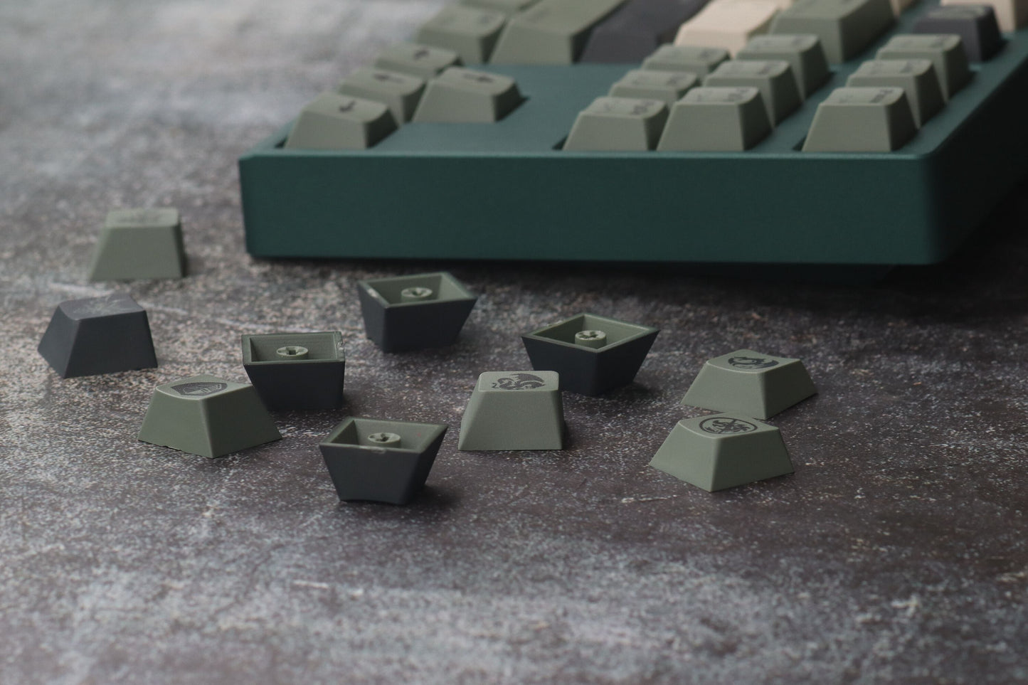 Zero-G x Domikey Game Master Keycaps-Chosfox