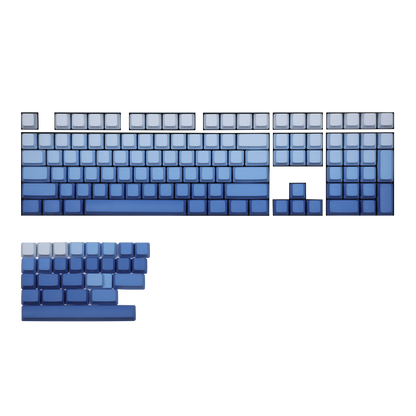 Chosfox OEM Profile Side Print Gradient Keycaps Set - 134 Keys-Chosfox