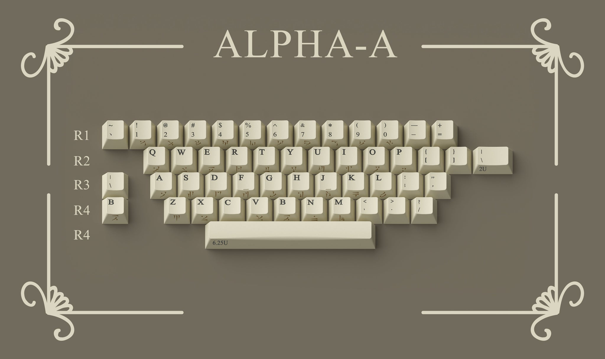 Zero-G x Domikey Game Master Keycaps-Chosfox