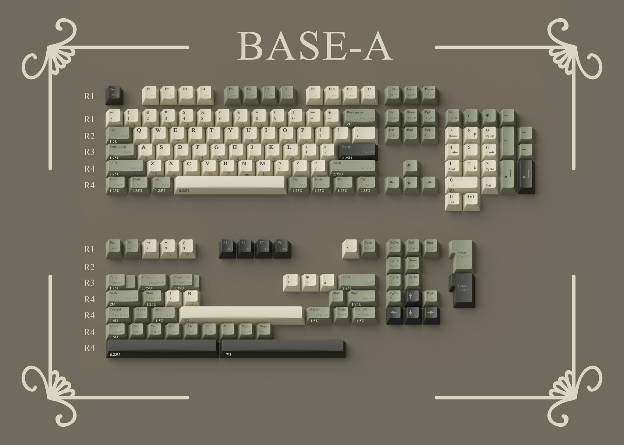 Zero-G x Domikey Game Master Keycaps-Chosfox