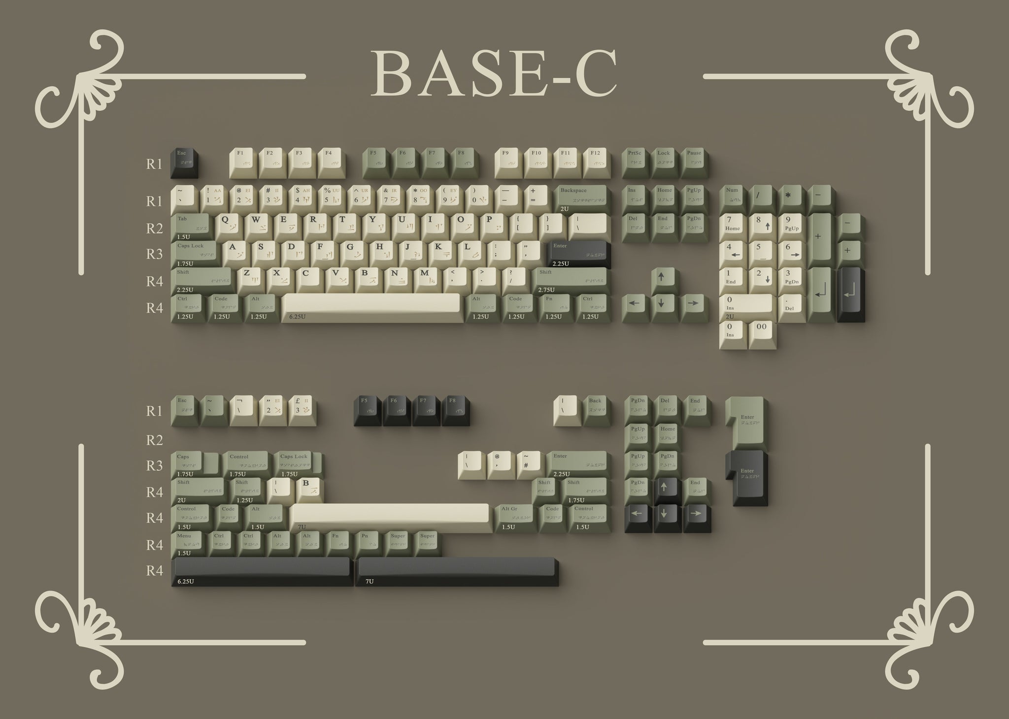 Zero-G x Domikey Game Master Keycaps-Chosfox